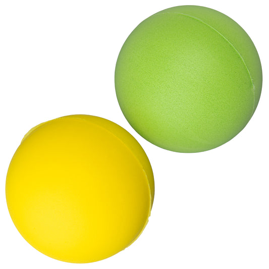 Jaduu 2 x 8cm Safety Foam tennis/cricket/play ball. Random Colour