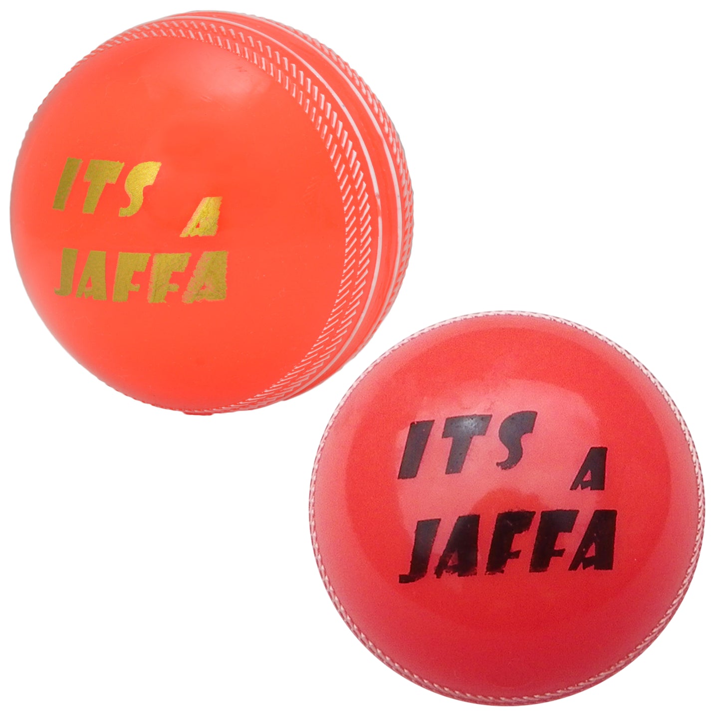 Jaduu Its A Jaffa Cricket Ball. Synthetic Rubber Orange. Adult