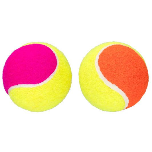 Jaduu 2x Play Training Tennis Ball Cricket Balls Light Weight. Random Colour